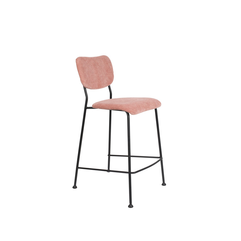 Benson Bar Stool, Yellow, Counter Stool (25” Seat Height)