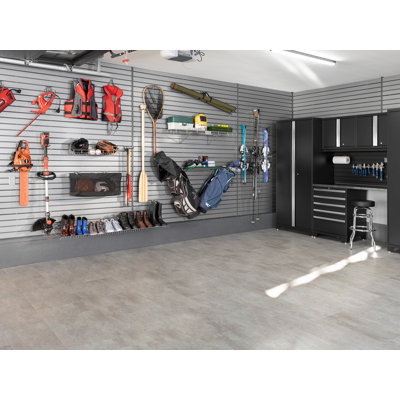Garage 40sqft PVC Slatwall