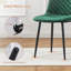 Velvet Modern Upholstered Dining Chair  -1335829241