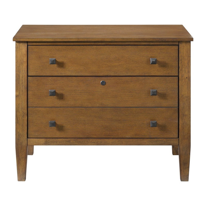Hanoverton File Cabinet in Brown Oak