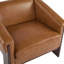 Chaise d'appoint Mid-Century moderne, chaise confortable-1925329283