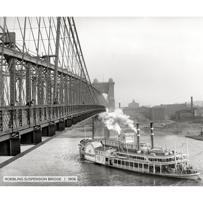 " Roebling Suspension Bridge "