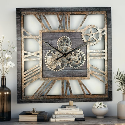 Solid Wood Wall Clock