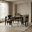 Marcellus Round Metal Dining Table