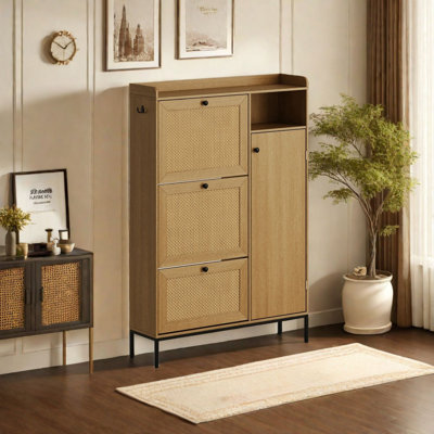 40 Pair Shoe Storage Cabinet