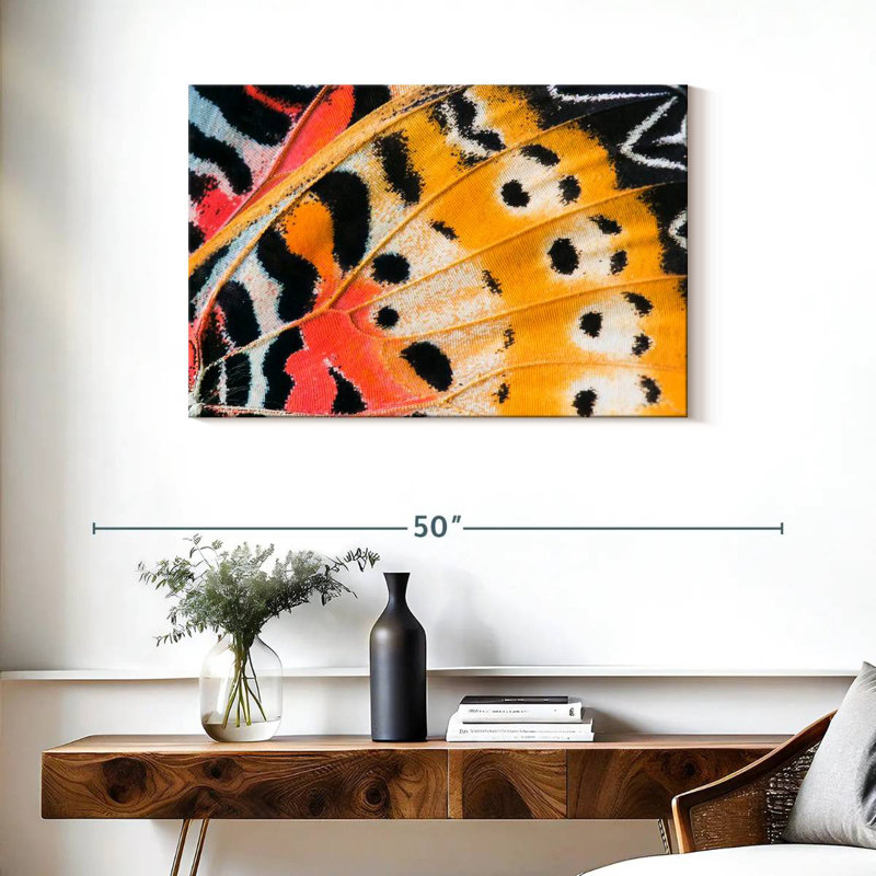 Brampt Butterfly Wing, 24" H x 36" W