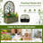 Aubryn Metal Planter Box with Trellis