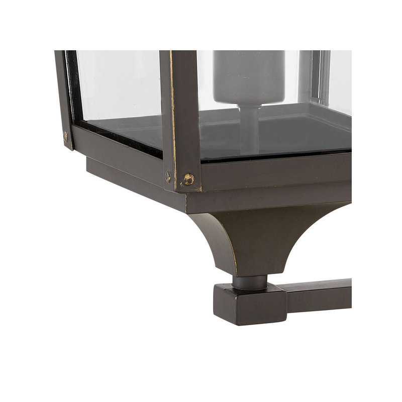 Jaymes Outdoor Wall Lantern, 15.75'' H X 6.5'' W X 8'' D