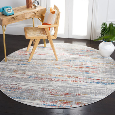 Shivan 100 Performance Abstract Rug
