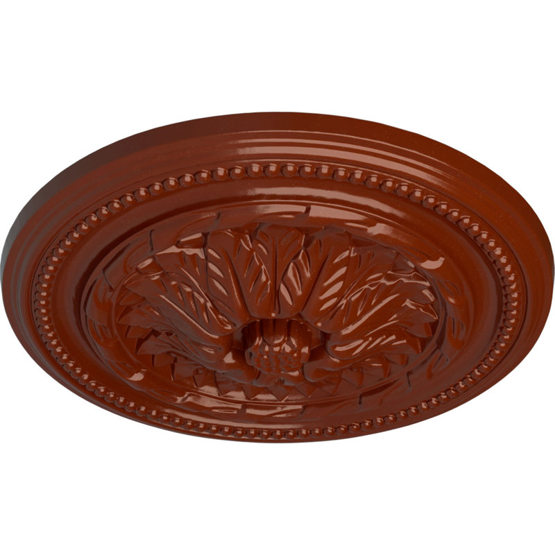 Médaillon Endurathane Wigan pour plafond, DO 16 po x P 2 1/4 po, Brique réfractaire