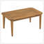 Excellente table basse d'extérieur en bois d'acacia pour un patio élégant