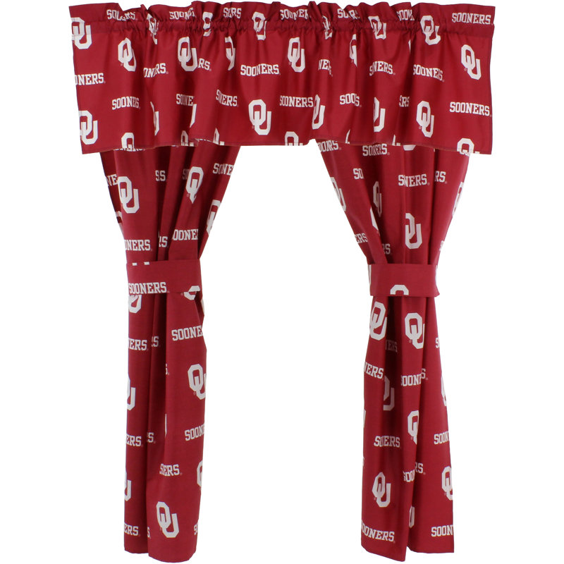 NCAA Tailored Window Valance