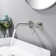 Circular Wall Mounted Optional Single-handle Bathroom Faucet