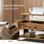 Lift Top Four Leg Coffee Table with Storage-1219186385-1273407212