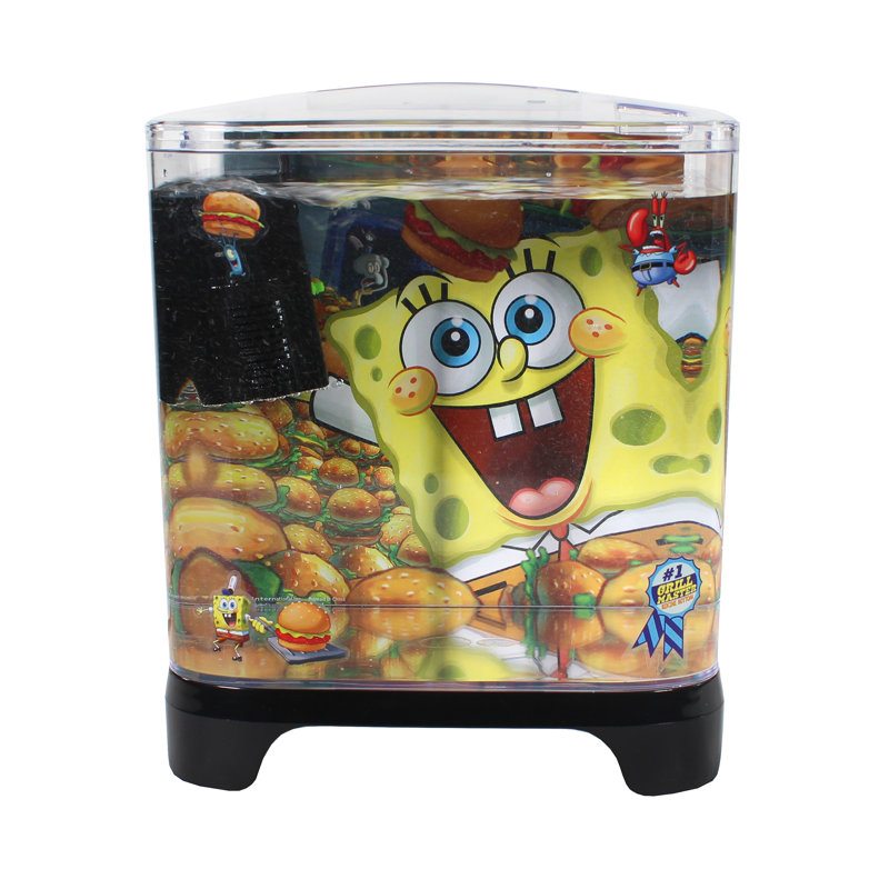 Spongebob Squarepants 1.5 Gallon Tank Rectangular Aquarium Starter Kit