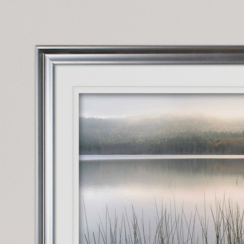 " Wanderlust ", 24" H x 32" W x 1.5" D, Silver