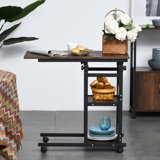 32.25'' H x 31.5'' W Laptop Cart with Wheels