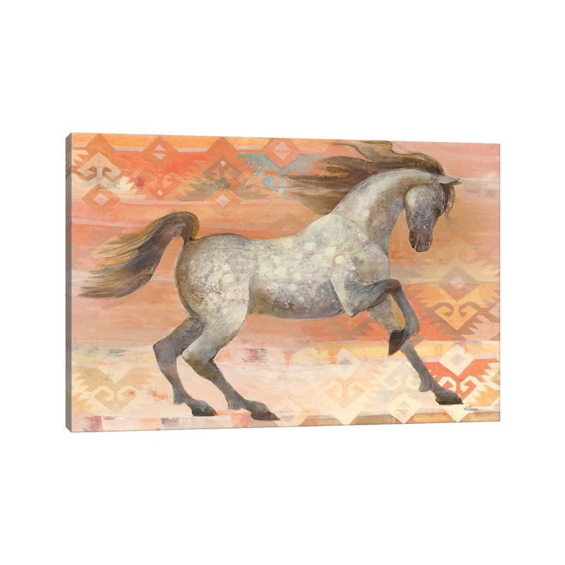 Grand Entrance Southwest Boho Blush by Albena Hristova - Print on Canvas, Wrapped Canvas, 45.72cm H x 66.04cm W x 1.91cm D