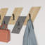 Ylve 5-Hook Wall Mounted Coat Rack with Hanger Storage-1389288791