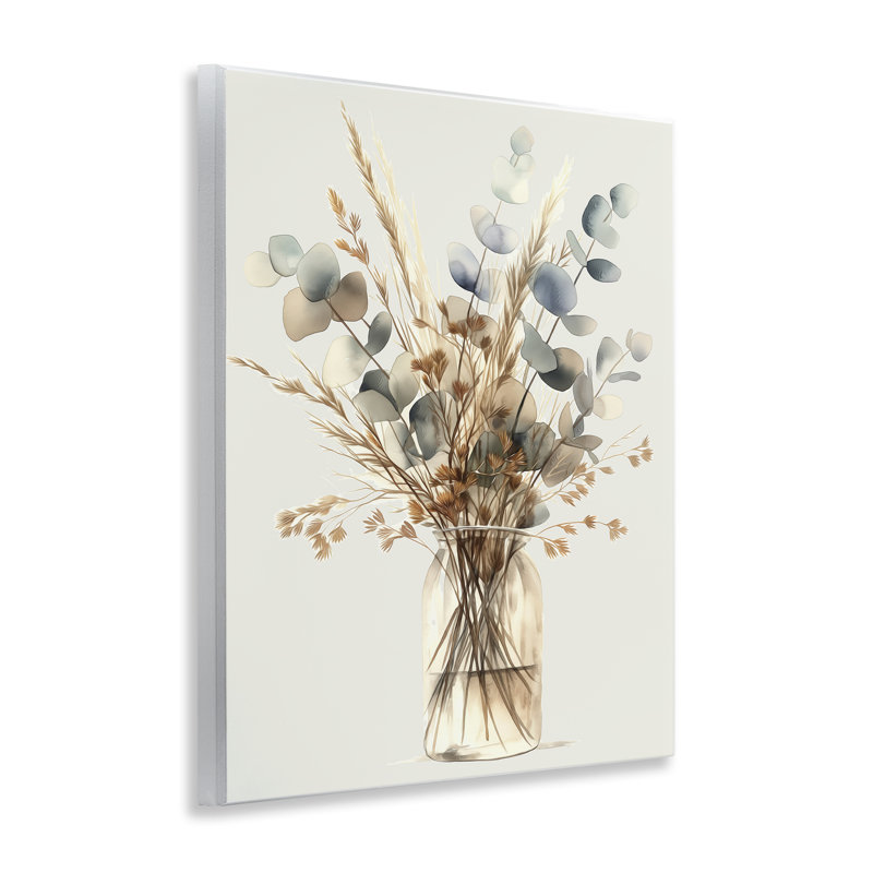  "Opaque Eucalyptus Bouquet", art mural sur bois par Steve Huntziker