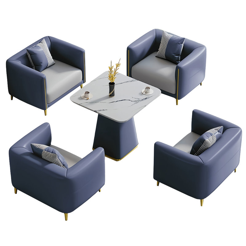 Romar, Bleu / doré / blanc cassé