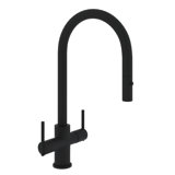 Pirellone 2 Lever Pull Down Kitchen Faucet