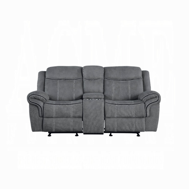 Causeuse et console Arthur Motion avec port USB, Gris