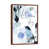 Classic Brown Wood Floater Framed