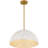 Portia 3-Light Brushed Gold Pendant