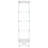 Quick - Assembly Elegant Tempered Glass Display Cabinet With 13 Colour Led And Drawer, 1 Door 4 Shelves For Kitchen, 14.4" W 16.7" D 65.8" H Modern Storage Case Dining Room,-1333544148