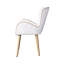 Chaise d'appoint rembourrée (ensemble de 2)