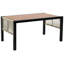 Table d'extérieur et de table Ustyle Multi. Eau, rouille. Pe. Structure en fer. Pour le jardin, la pelouse, la cour. Facile à assembler. Bleu foncé imperméable, rouille. -. Fabrication. Véranda. Assemblage. Option