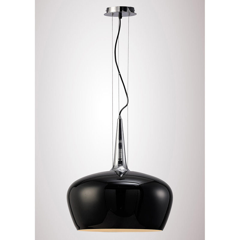 Clouser 1 - Light Polished Chrome Pendant