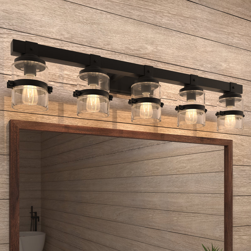 Sugarcreek Dimmable Metal Bathroom Vanity Light, 3