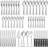 Canora Grey Azzie Stainless Steel Flatware Set - Service for 12