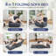 Fauteuil d'appoint convertible de 33,5 po de largeur avec coussin amovible Pablo-994603078