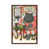 Classic Brown Wood Floater Framed