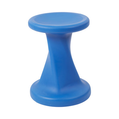 ECR4Kids Twist Wobble Stool, 18in Seat Height, Active Seating -  ELR-15629-BL