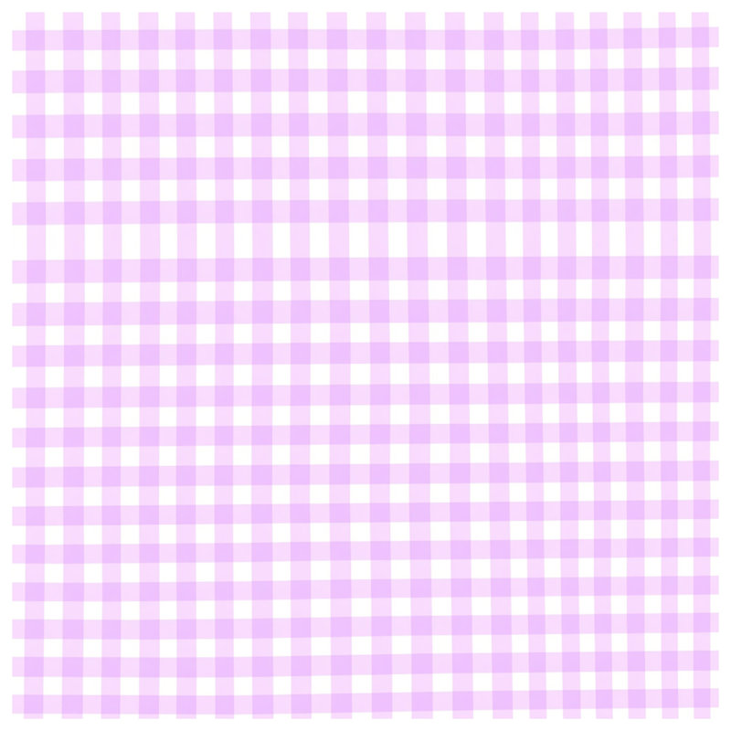 Purple White Gingham Quilted Bedspread All Sizes, Full / Double