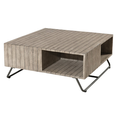 Worden Square Solid Wood Outdoor Coffee Table - 90 cm W 90 cm D