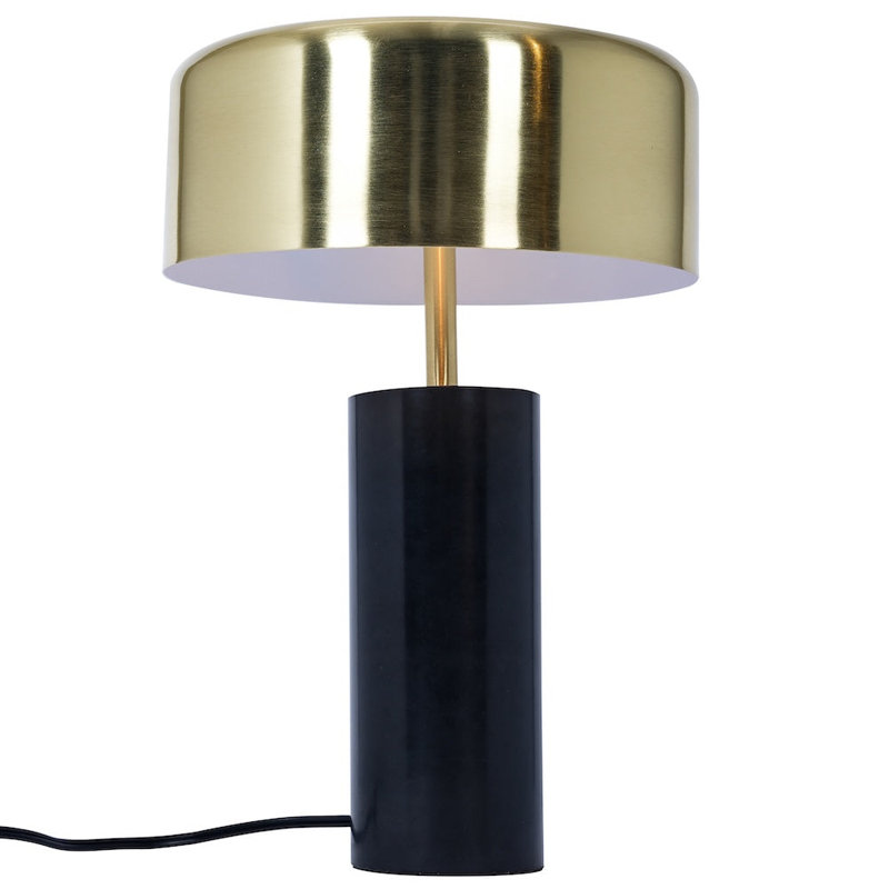 Kinetic Table Lamp - Gold outer and White inner