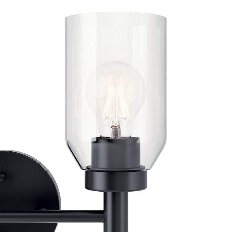 Kuniza 2 - Light Dimmable Vanity Light, Black