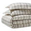 Ensemble de housse de couette 100% coton écossais moderne-327406348-327406347