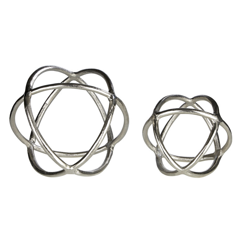 Ball Reder 2 Pieces Sculpture Set