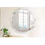 Huldar Glass Flat Wall Mirror