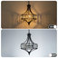 Plafonnier semi-encastré cylindrique en cristal 4 lumières-2111089172