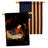 Double Sided 40'' H x 28'' W Polyester House Flag
