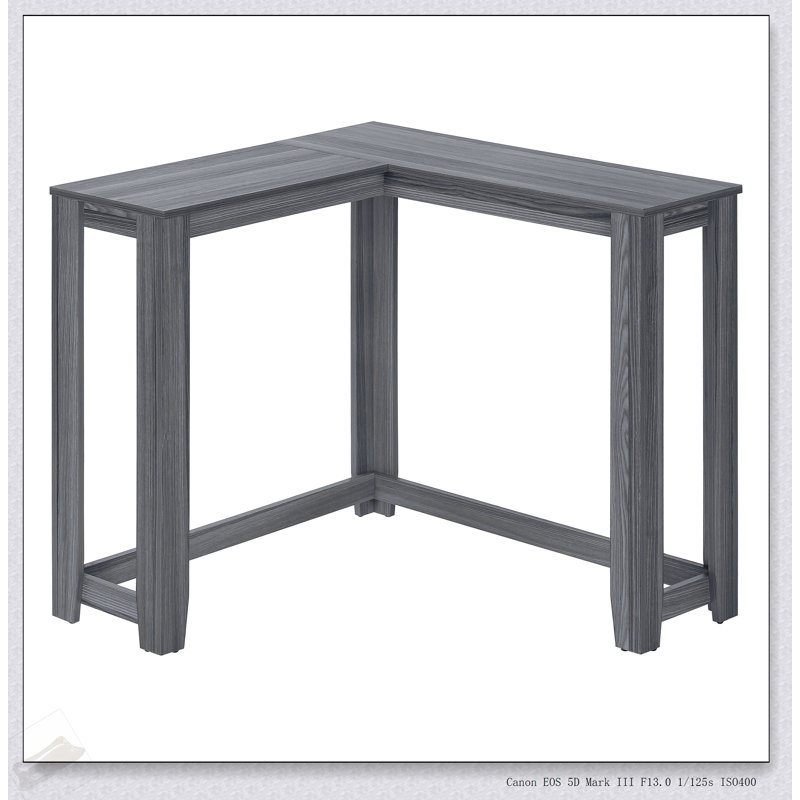 Narrow Grey Laminate Accent Table For Modern Entryways And Corners, Maximizing Space With Style And Functionality, Gray
