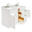 Ensemble de meuble-lavabo double 61 po Partham-70317187