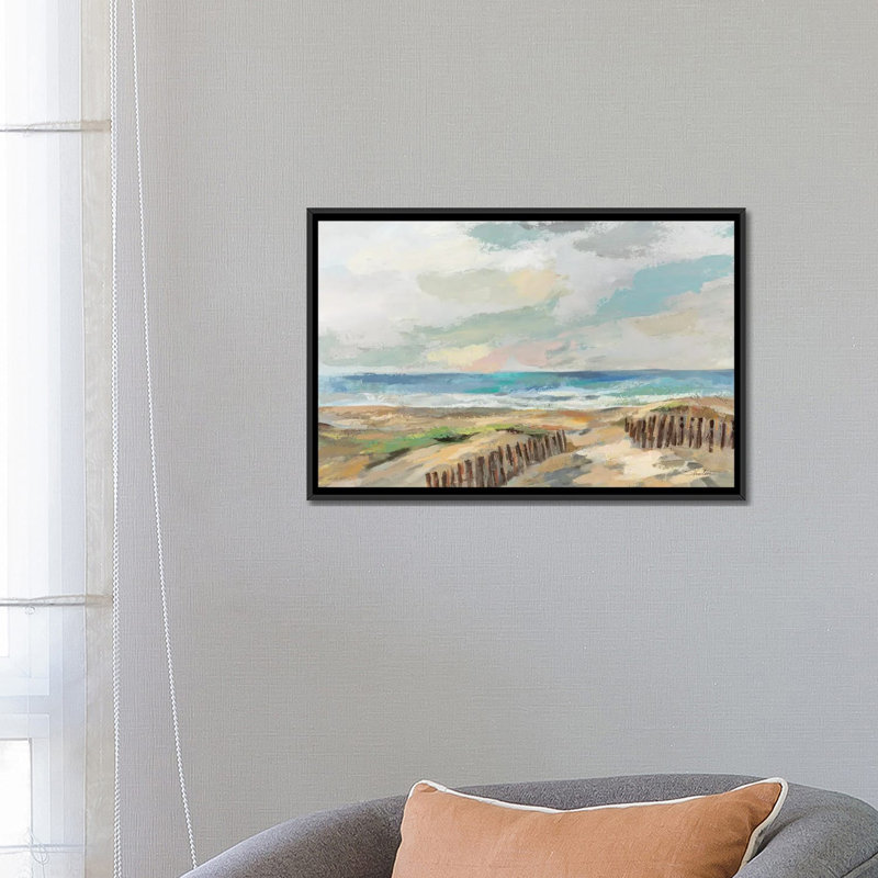 Dunes - reproduction d'art murale encadrée, H 18 po x l 26 po, Reproduction encadrée sans passe-partout, Noir